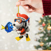Joycorners Christmas Diving Home Decor, Christmas Ornament, Personalized Ornament 2D Flat LM2111