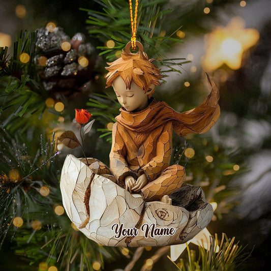 Joycorners Little Prince Home Decor Christmas Ornament, Personalized Ornament 2D Flat LM2211