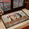 Joycorners Horse Welcome Custom Name Doormat