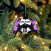 Joycorners Goalkeeper Ornament, Personalized Ornament 2D Flat LM2211