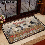 Joycorners Corriente Personalized - Welcome  Doormat