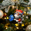 Joycorners Christmas Diving Home Decor, Christmas Ornament, Personalized Ornament 2D Flat LM2111