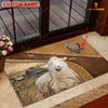 Joycorners Sheep Personalized - Welcome  Doormat