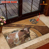 Joycorners Shorthorn Personalized - Welcome  Doormat