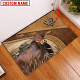 Joycorners Beefmaster Personalized - Welcome  Doormat