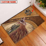 Joycorners Goat Personalized - Welcome  Doormat