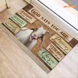 God Says You Are - Goat Cattle Doormat