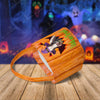 Joycorners Holstein Cattle Lick or Treat Personalized Name Halloween Spooky Candy Basket