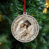 Joycorners Mary Jesus Christmas Ornament, Personalized Ornament 2D Flat LM2211