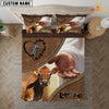 Joycorners Jersey Love God Custom Name Bedding Set