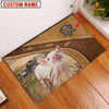 Joycorners Pig Personalized - Welcome  Doormat