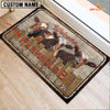 Joycorners Ayrshires Custom Name- Home To Where The Herd Is FarmHouse Doormat