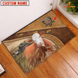 Joycorners Simmental Personalized - Welcome  Doormat