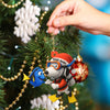 Joycorners Christmas Diving Home Decor, Christmas Ornament, Personalized Ornament 2D Flat LM2111