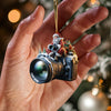 Joycorners Santa Photographer Home Decor Christmas Ornament, Personalized Ornament8 2D Flat LM2211