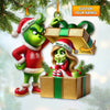 Joycorners Custom Name Christmas Couple Ornament, Couple Christmas Gift 2D Flat LM2111