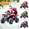 Joycorners Custom Name Jeep Ornament, Christmas Gift for Jeep Lover 2D Flat LM2111