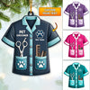 Joycorners Custom Name Groomer Ornament, Home Decor Christmas Gifts 2D Flat LM2211