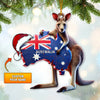 Joycorners Custom Name Australia Ornament, Christmas Gift for Australia Lover 2D Flat LM2111