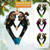 Joycorners Diving Couple Home Decor, Christmas Ornament, Personalized Ornament4 2D Flat LM2111