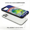 Joycorners Tuna Fishing Blue Flame Smoke Line Premium Style Sport Personalized Name Phone Case
