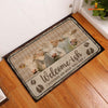 Joycorners Charolais Cattle Welcome-ish Doormat