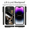 Joycorners Artist Hunting - Into The Forest Deer Silhouette Dark Camo Personalized Name Phone Case