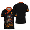 Joycorners 3D Full Print Christmas Chef Flame Shirt Personalized Name Gift For Chef Lovers MT2509
