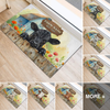 Joycorners Personalized Country Cutie Farm Custom Cow Welcome Mat (10 Cattle Breeds)