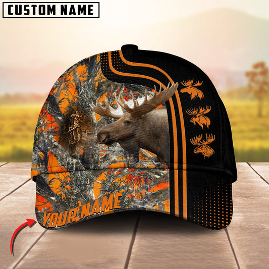 Joycorners Moose Hunting Camouflage Dotted Pattern Personalized Cap 3D Printed Multicolor (6 colors)