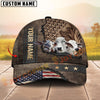 Joycorners Patriotic Cattle Farmer Cap Gift Custom Name 3D Cap (10 Breeds)