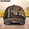Joycorners Patriotic Cattle Farmer Cap Gift Custom Name 3D Cap (10 Breeds)