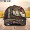 Joycorners Patriotic Cattle Farmer Cap Gift Custom Name 3D Cap (10 Breeds)