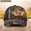 Joycorners Patriotic Cattle Farmer Cap Gift Custom Name 3D Cap (10 Breeds)