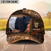 Joycorners Camo Cow Farm Cap Gift Custom Name 3D Cap (10 Breeds)