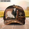 Joycorners Camo Cow Farm Cap Gift Custom Name 3D Cap (10 Breeds)