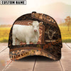 Joycorners Camo Cow Farm Cap Gift Custom Name 3D Cap (10 Breeds)
