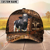 Joycorners Camo Cow Farm Cap Gift Custom Name 3D Cap (10 Breeds)