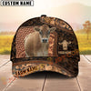 Joycorners Camo Cow Farm Cap Gift Custom Name 3D Cap (10 Breeds)
