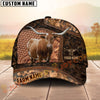 Joycorners Camo Cow Farm Cap Gift Custom Name 3D Cap (10 Breeds)
