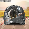 Joycorners Cow Torn Metal Honeycomb Steel Custom Name 3D Cap (10 cattle Breeds)