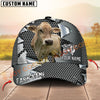 Joycorners Cow Torn Metal Honeycomb Steel Custom Name 3D Cap (10 cattle Breeds)