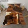 Joycorner Cattle Cow Farm Scene Bedding Set 3D All Over Printed (8 Breeds)