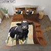 Joycorner Cattle Cow Farm Scene Bedding Set 3D All Over Printed (8 Breeds)