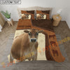 Joycorner Cattle Cow Farm Scene Bedding Set 3D All Over Printed (8 Breeds)
