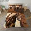 Joycorner Horse Farm Scene Bedding Set 3D All Over Printed (9 Breeds)