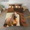 Joycorner Horse Farm Scene Bedding Set 3D All Over Printed (9 Breeds)