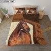 Joycorner Horse Farm Scene Bedding Set 3D All Over Printed (9 Breeds)