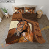 Joycorner Horse Farm Scene Bedding Set 3D All Over Printed (9 Breeds)