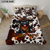 Joycorner Black Angus Cute Cow Attitude Bedding Set 3D All Over Printed